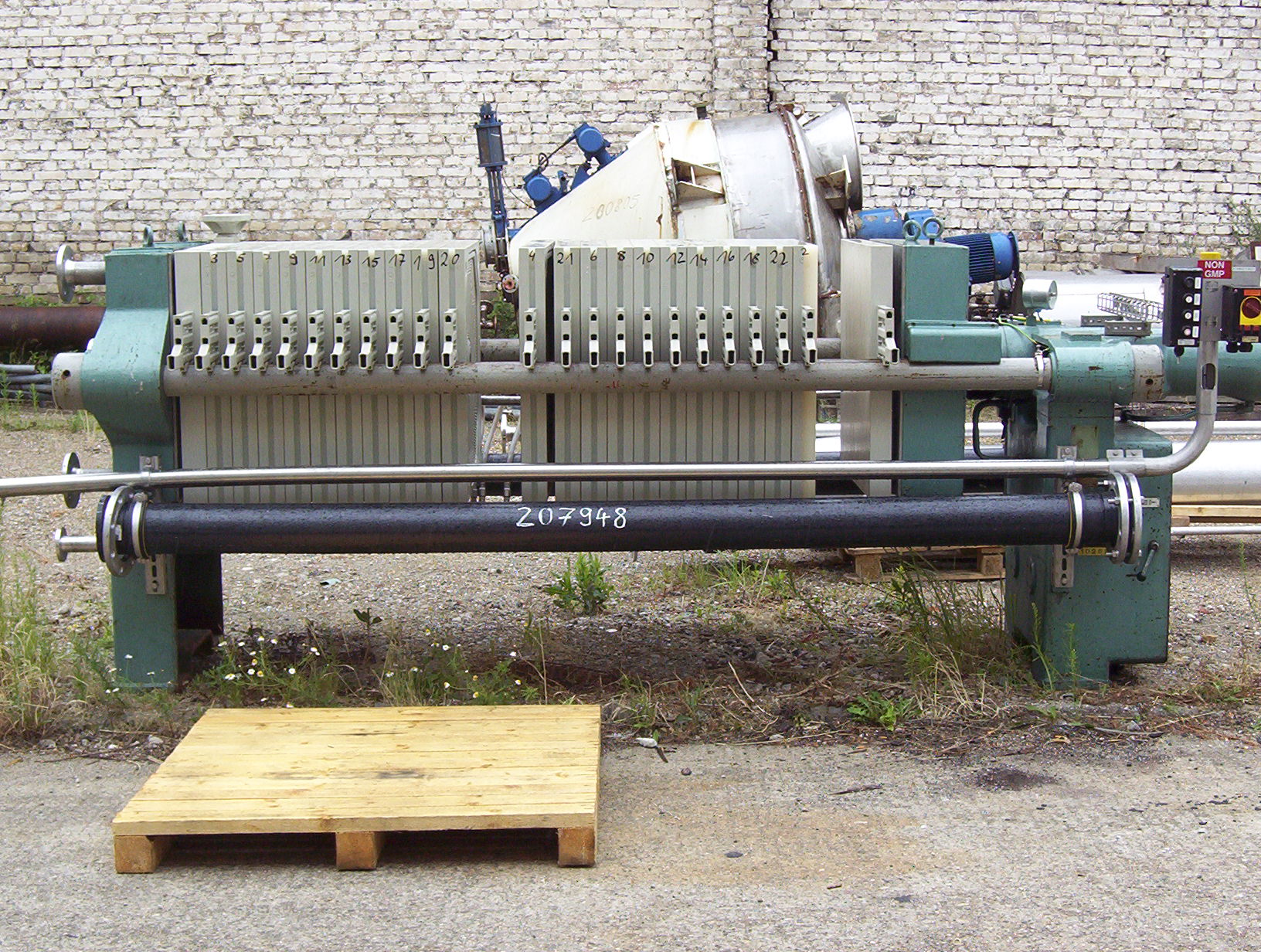  Plastic Press Filter 20 m² (215 ft²) For Sale - IPP# 207948