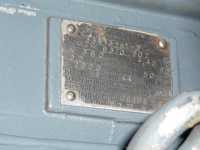   Centrifuge-Misc. & Hydraulic 2.2 kW (3 HP) Stainless Steel Austenitic For Sale - IPP# 207987