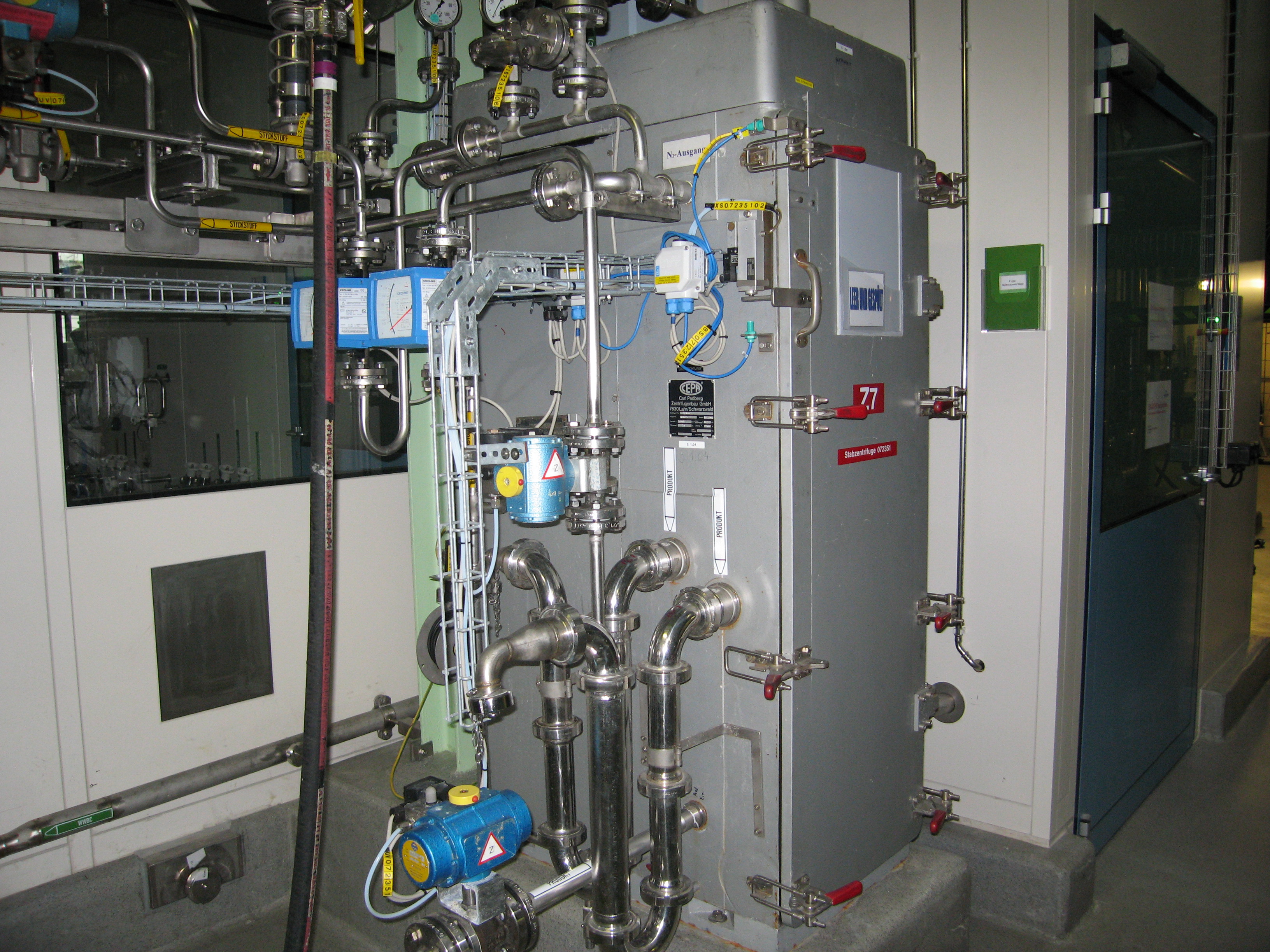   Centrifuge-Misc. & Hydraulic 2.2 kW (3 HP) Stainless Steel Austenitic For Sale - IPP# 207987