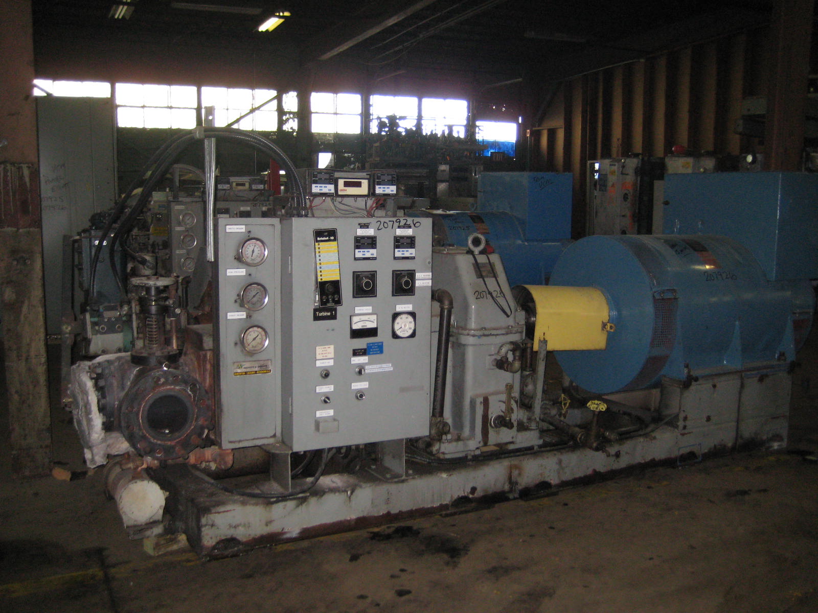  Carbon Steel  Power Generator 1.01 MW For Sale - IPP# 207926