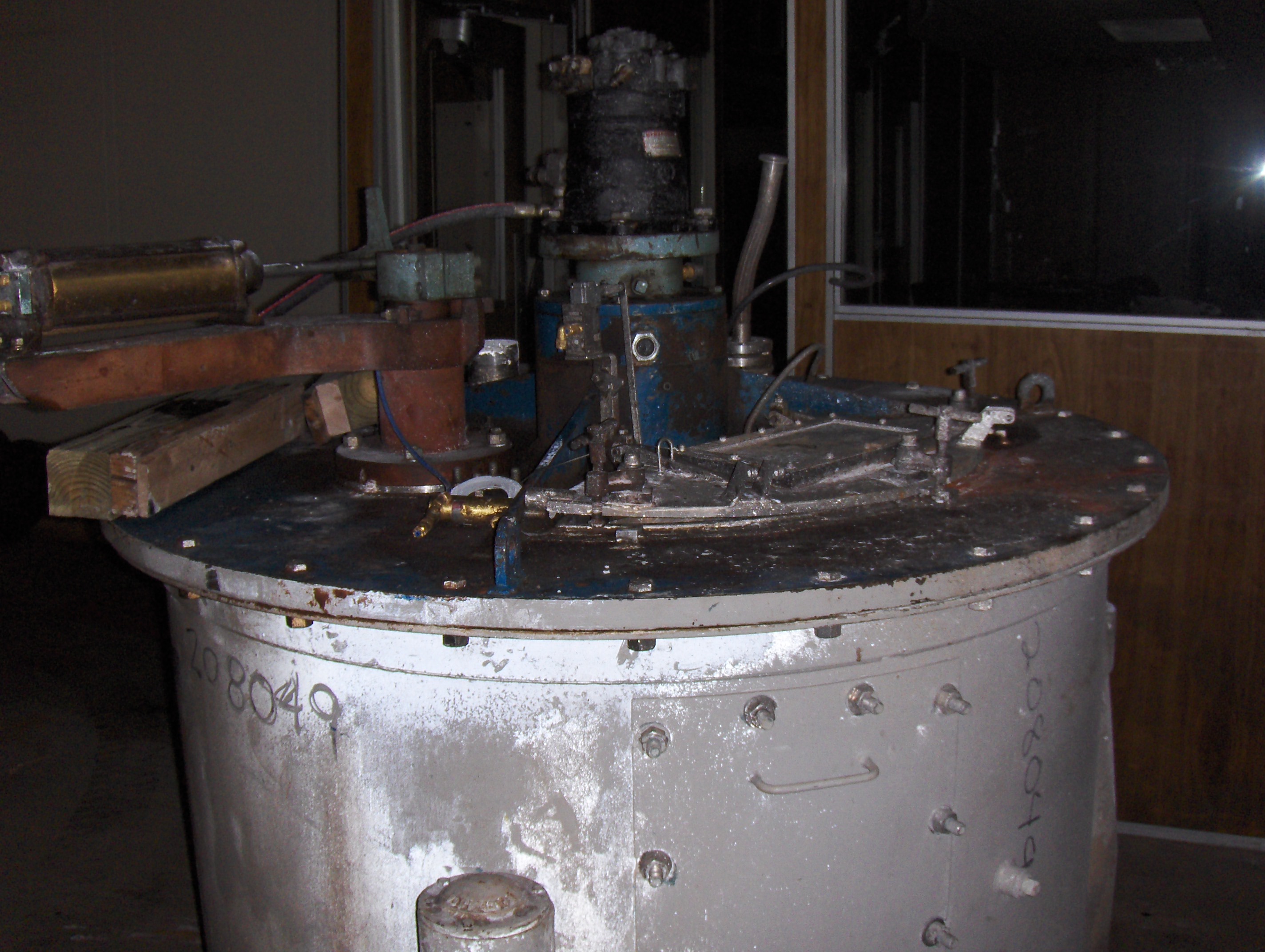 Stainless Steel 316 DeLaval 48x24 Mark III Manual Discharge-Top Centrifuge-Basket - IPP# 208049