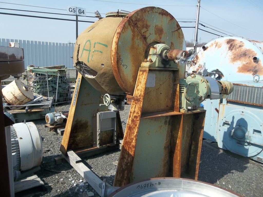  Stainless Steel 316  Dryer-Twin Shell & Double Cone 0.14 m3 (5 ft3) For Sale - IPP# 208079
