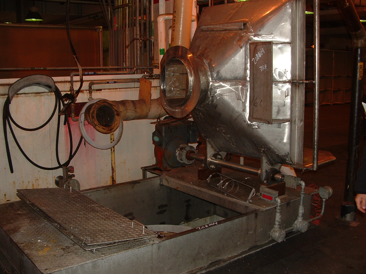  Glasslined  Dryer-Twin Shell & Double Cone 3 m3 (107 ft3) For Sale - IPP# 208004