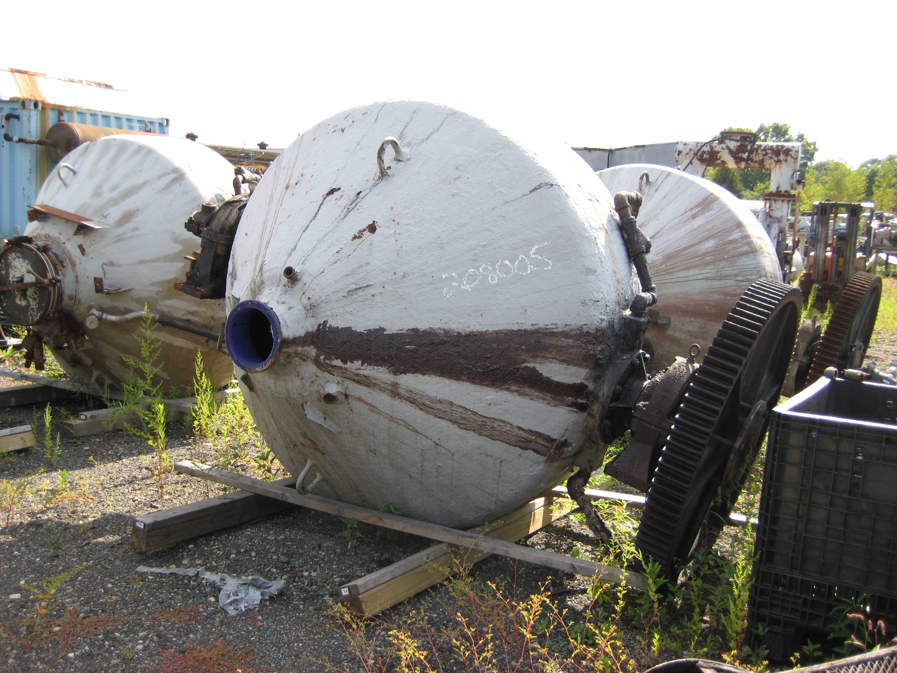  Glasslined  Dryer-Twin Shell & Double Cone 3 m3 (107 ft3) For Sale - IPP# 208005
