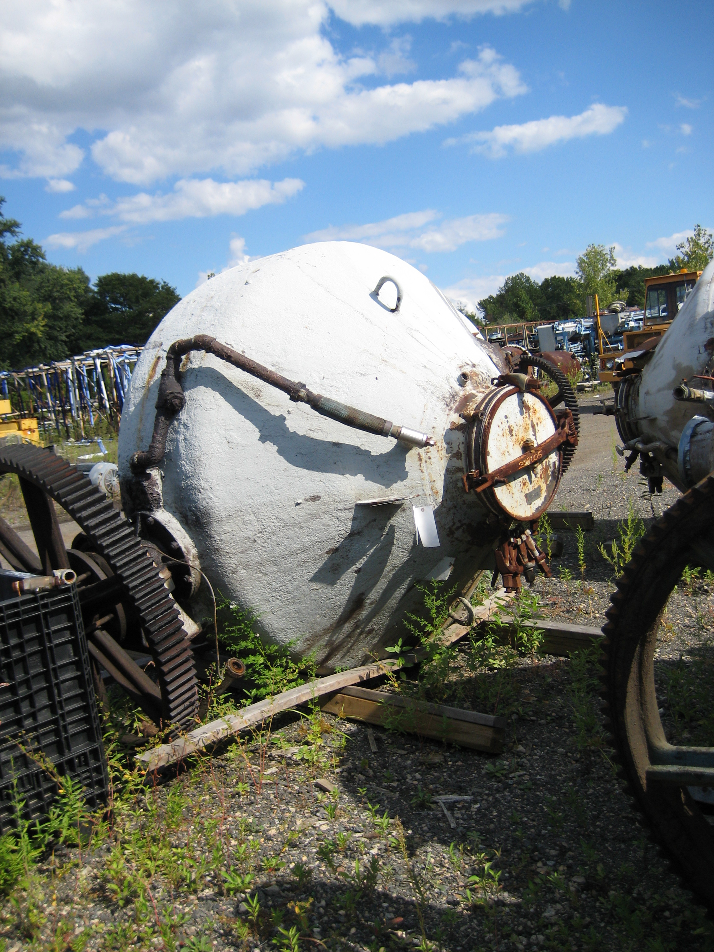  Glasslined  Dryer-Twin Shell & Double Cone 3 m3 (107 ft3) For Sale - IPP# 208005