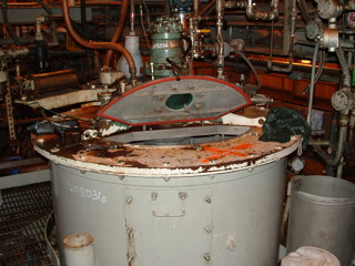 Stainless Steel 316 Auto Discharge-Bottom Centrifuge-Basket