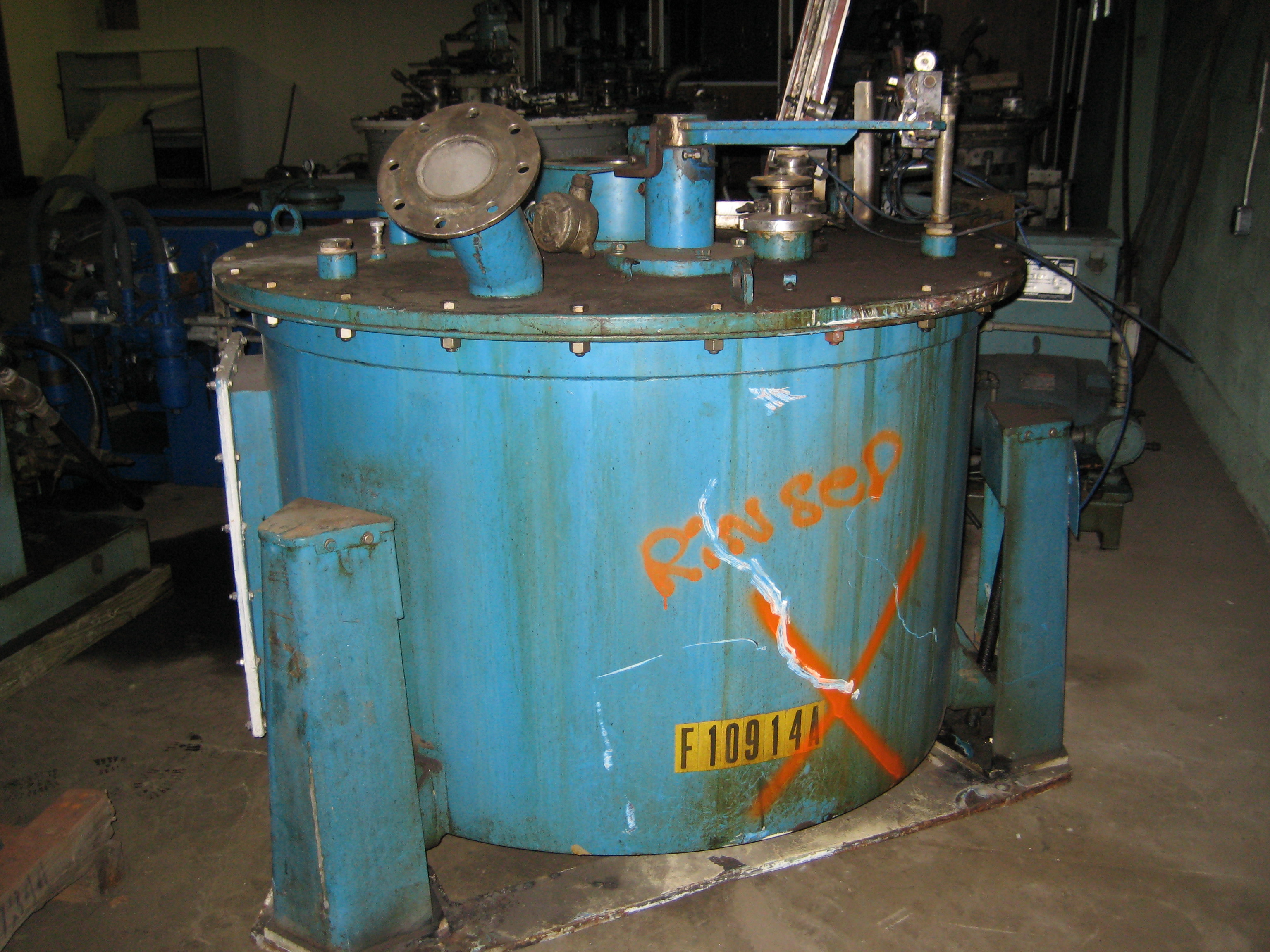  Auto Discharge-Bottom Centrifuge-Basket 1,200 mm (48 in) Stainless Steel 316 For Sale - IPP# 208172