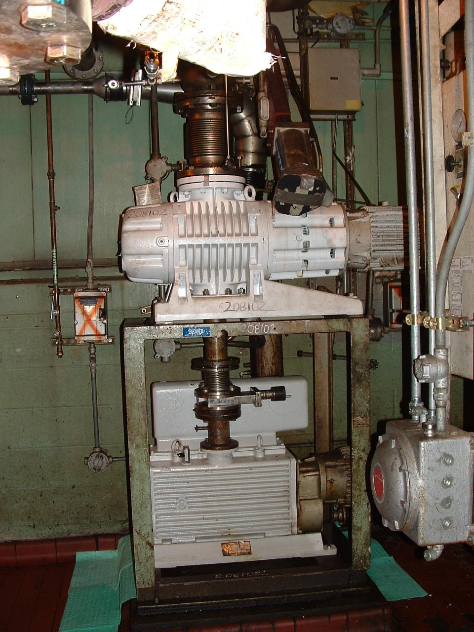 Leybold-Heraeus WA201 Pump-Vacuum - IPP# 208102