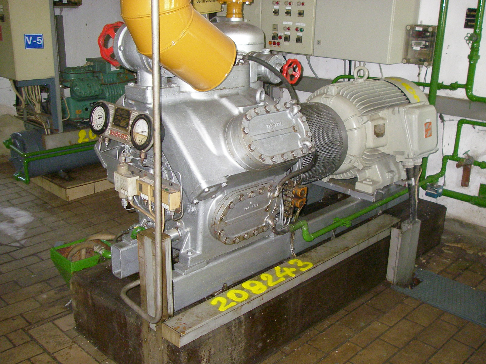 Sabroe SMC106L Reciprocating Compressor - IPP# 208243