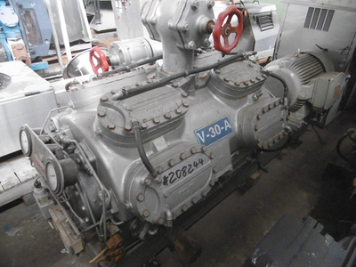   Reciprocating Compressor 1,102 m3/h (648.6 CFM) For Sale - IPP# 208244