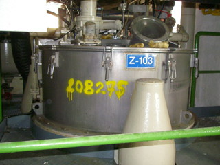 Stainless Steel Other Auto Discharge-Bottom Centrifuge-Basket