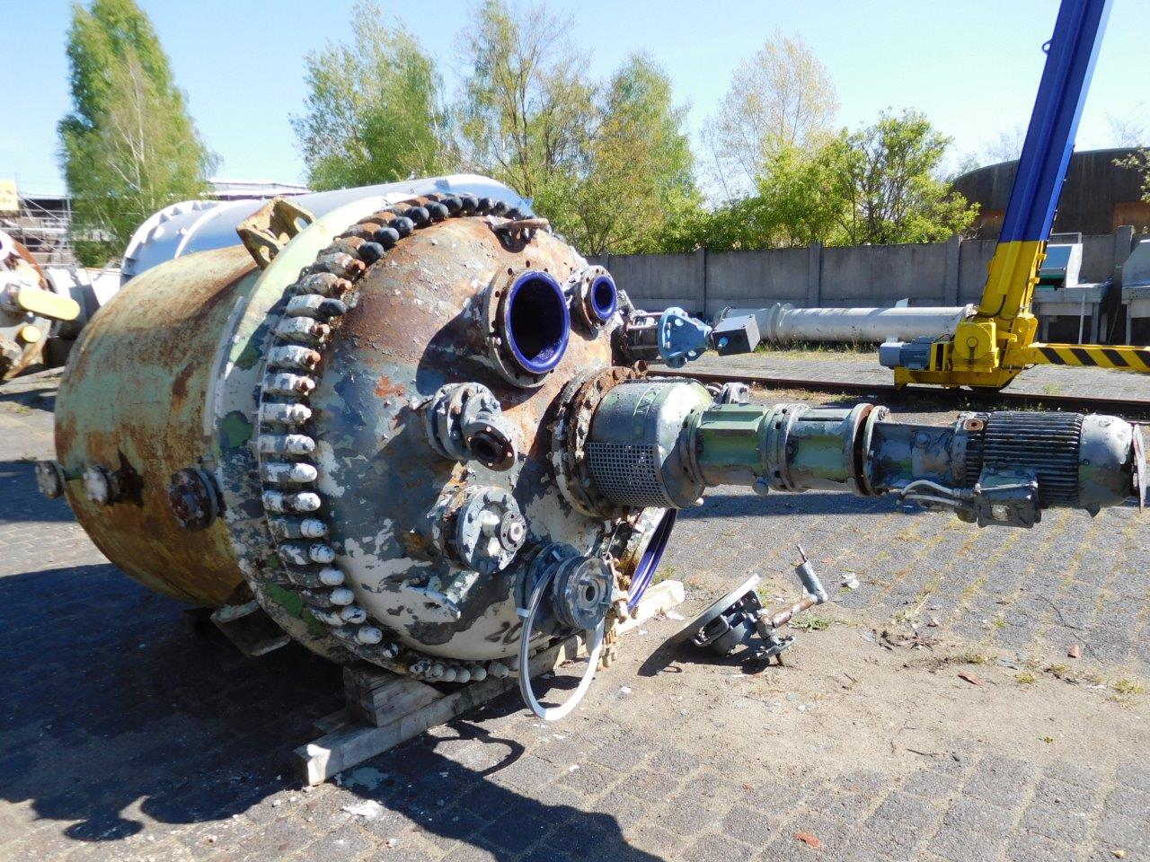 Glasslined DeDietrich STA Batch-Type Agitated Reactor - IPP# 208222