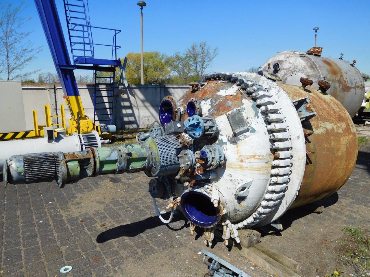 Glasslined DeDietrich STA Batch-Type Agitated Reactor - IPP# 208222