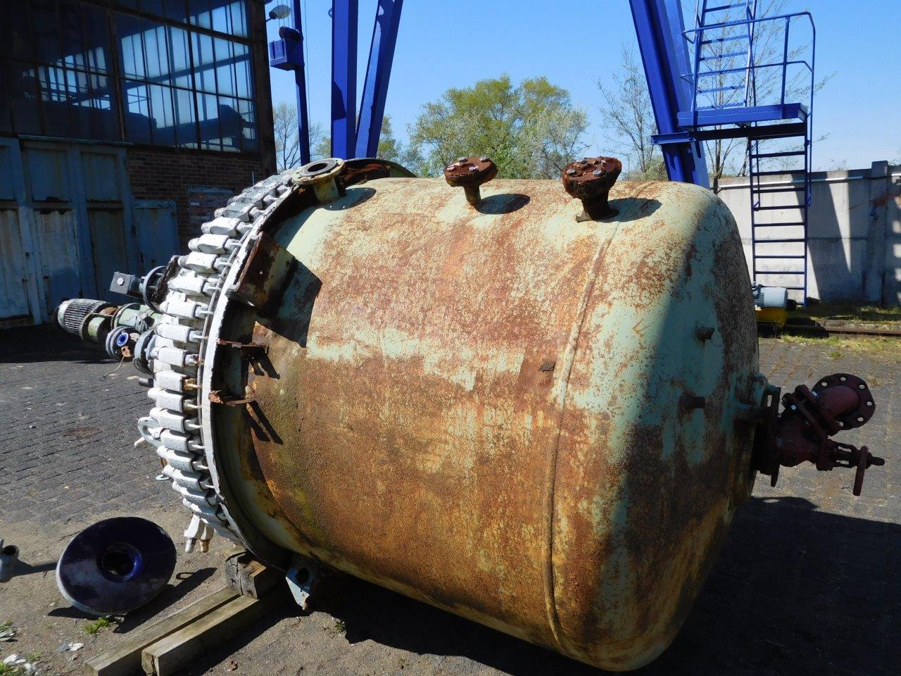 Glasslined DeDietrich STA Batch-Type Agitated Reactor - IPP# 208222