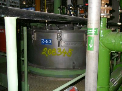  Stainless Steel Austenitic Auto Discharge-Bottom Centrifuge-Basket 1,250 mm (49.2 in) For Sale - IPP# 208345