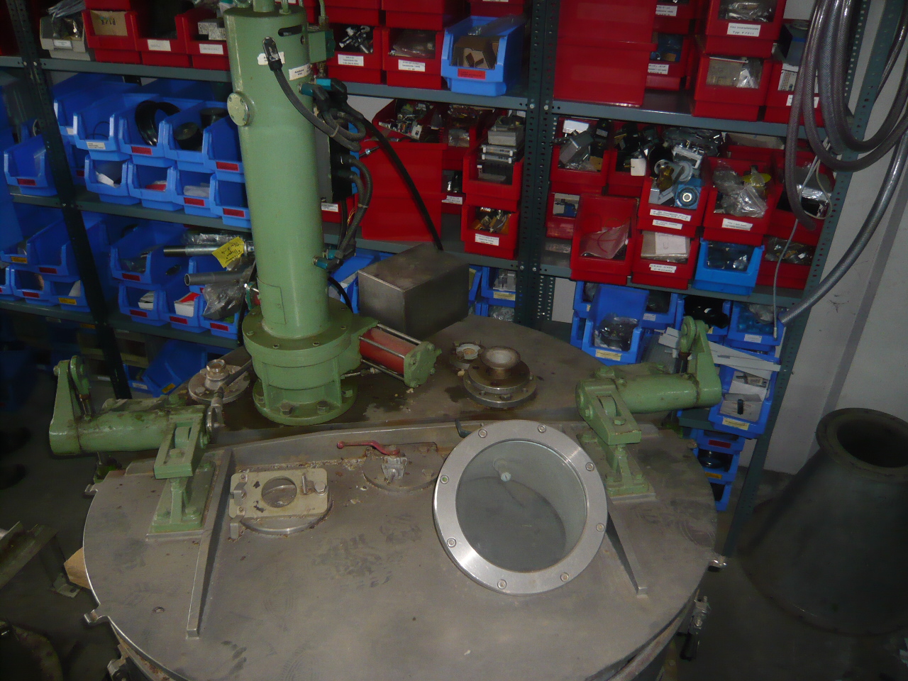  Stainless Steel Austenitic Auto Discharge-Bottom Centrifuge-Basket 1,250 mm (49.2 in) For Sale - IPP# 208348