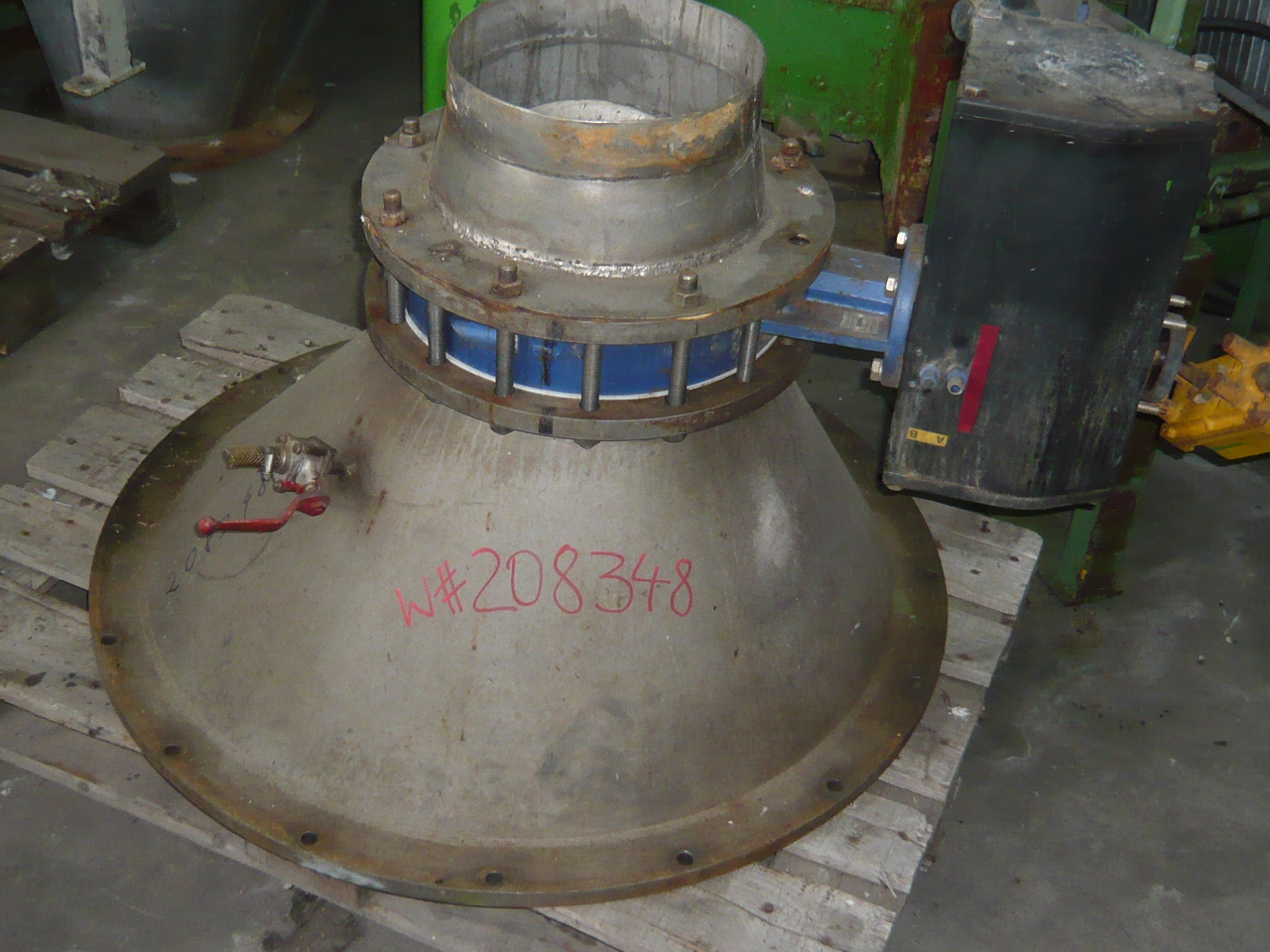  Stainless Steel Austenitic Auto Discharge-Bottom Centrifuge-Basket 1,250 mm (49.2 in) For Sale - IPP# 208348