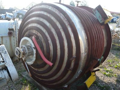  Batch-Type Agitated Reactor 2,900 L (766 gallons) Stainless Steel Austenitic For Sale - IPP# 208362