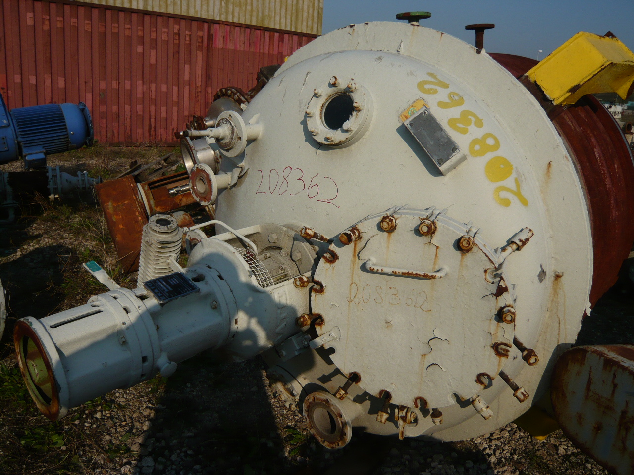  Batch-Type Agitated Reactor 2,900 L (766 gallons) Stainless Steel Austenitic For Sale - IPP# 208362