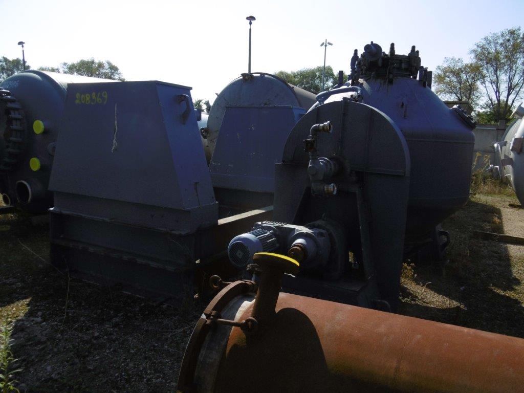   Dryer-Twin Shell & Double Cone 1.6 m3 (56.5 ft3) Glasslined For Sale - IPP# 208369