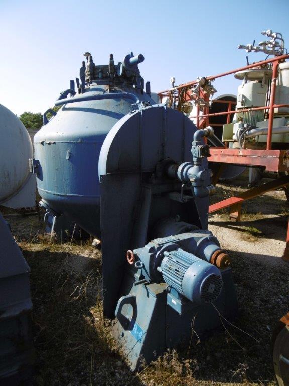   Dryer-Twin Shell & Double Cone 1.6 m3 (56.5 ft3) Glasslined For Sale - IPP# 208369