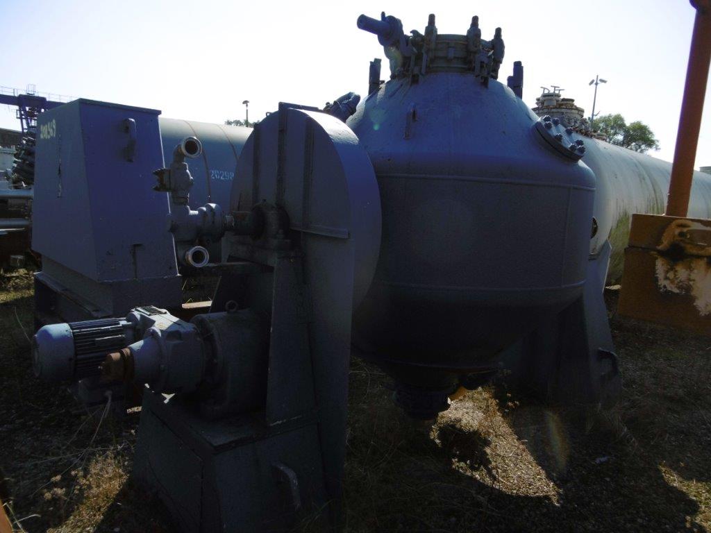   Dryer-Twin Shell & Double Cone 1.6 m3 (56.5 ft3) Glasslined For Sale - IPP# 208369