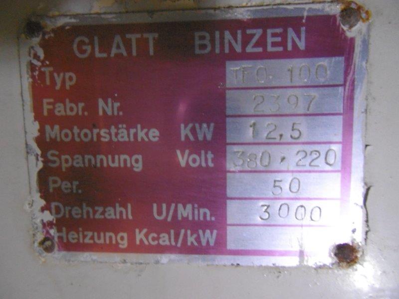   Dryer-Fluid Bed 300 L (79.3 gallons) Stainless Steel 304 For Sale - IPP# 208393