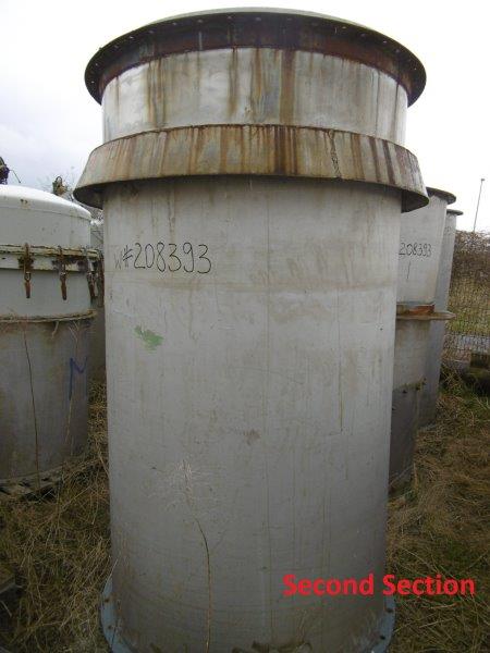   Dryer-Fluid Bed 300 L (79.3 gallons) Stainless Steel 304 For Sale - IPP# 208393