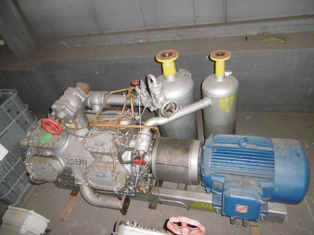   Reciprocating Compressor 671 m3/h (394.9 CFM) For Sale - IPP# 208391