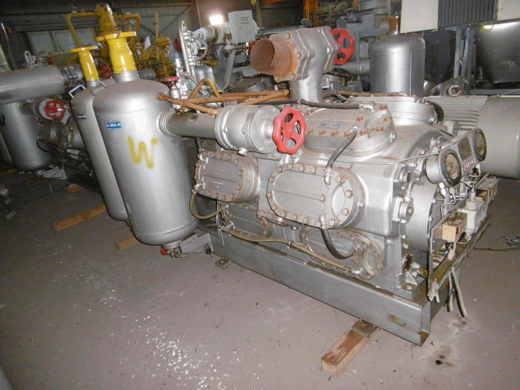   Reciprocating Compressor 671 m3/h (394.9 CFM) For Sale - IPP# 208391
