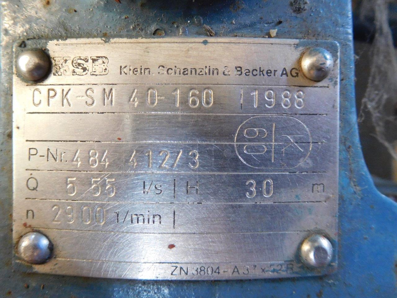  Centrifugal Pump 20 m3/h (88.1 GPM) Carbon Steel For Sale - IPP# 208308