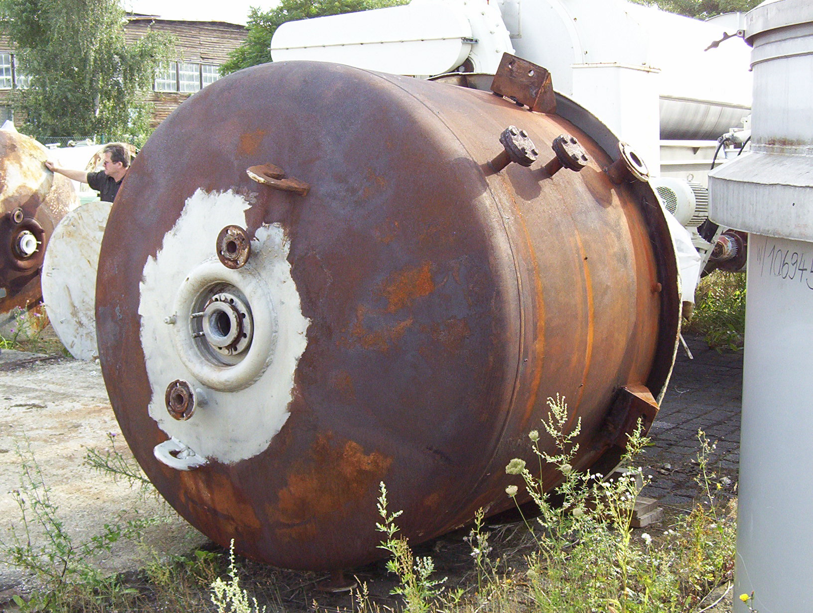 Glasslined DeDietrich STU Batch-Type Agitated Reactor - IPP# 208315