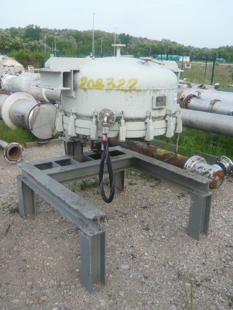  Stainless Steel 316 Nutsche Filter 0.85 m² (9.1 ft²) For Sale - IPP# 208322