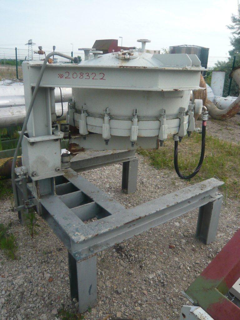  Stainless Steel 316 Nutsche Filter 0.85 m² (9.1 ft²) For Sale - IPP# 208322