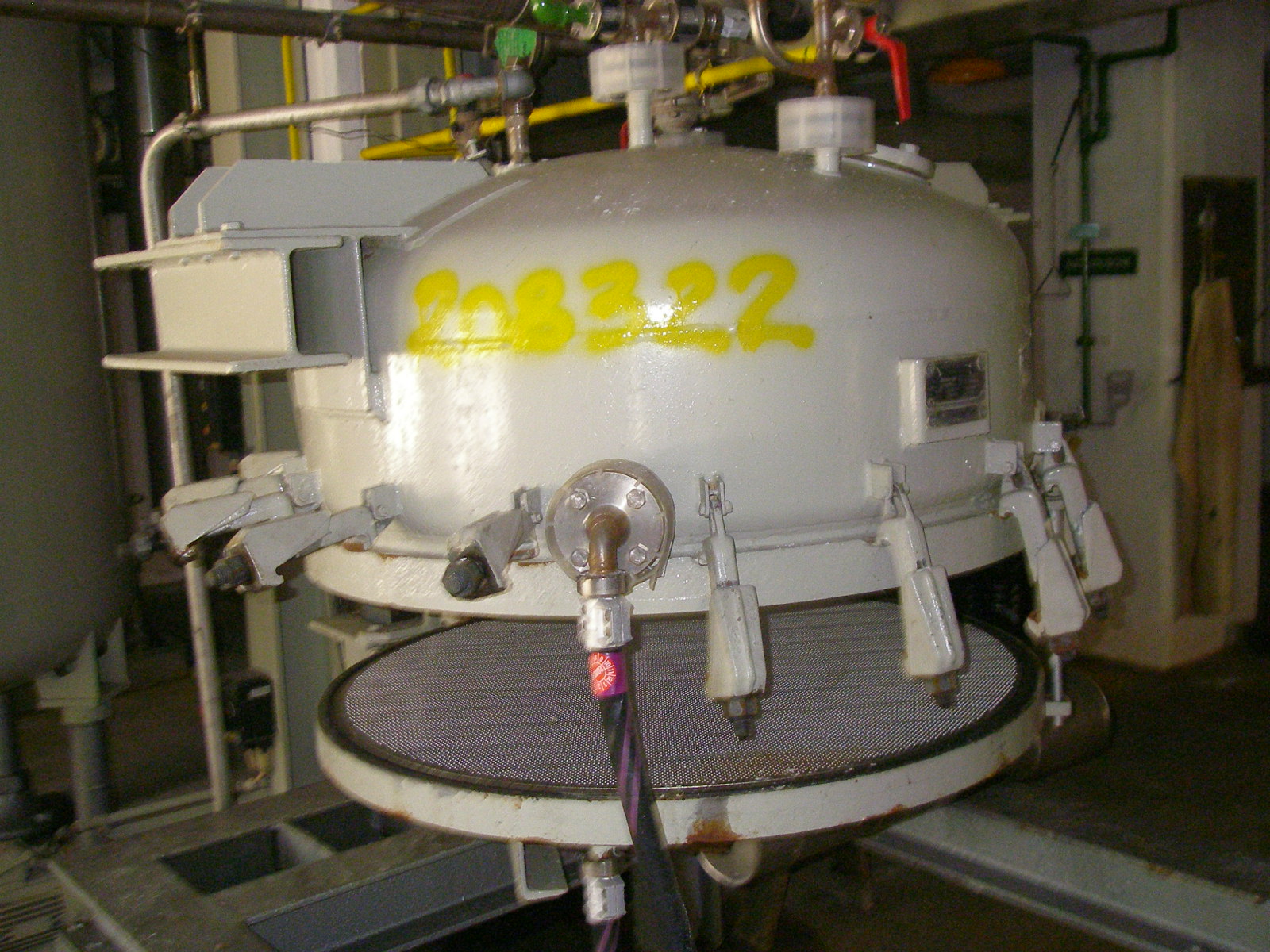  Stainless Steel 316 Nutsche Filter 0.85 m² (9.1 ft²) For Sale - IPP# 208322