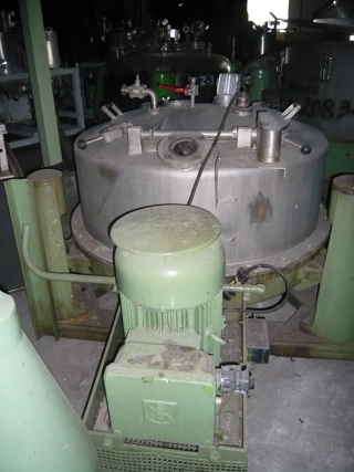 Stainless Steel Austenitic Manual Discharge-Top Centrifuge-Basket