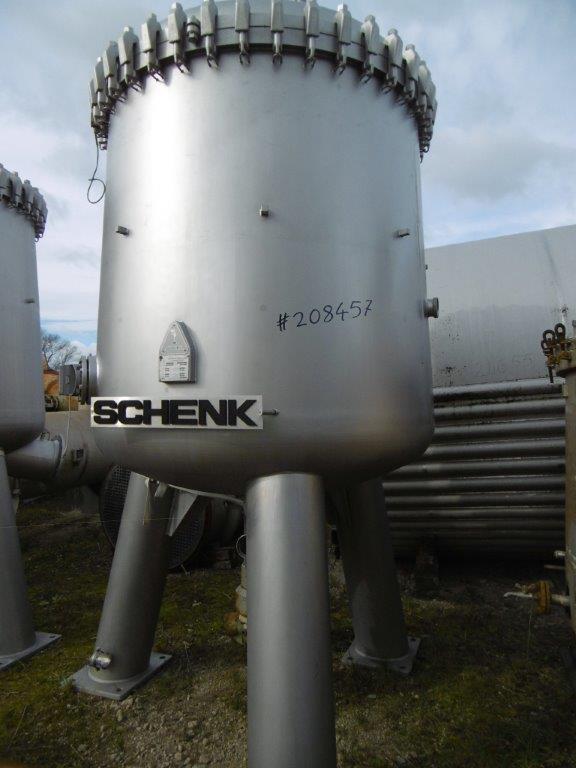  Pressure Leaf Filter 80 m² (861 ft²) Stainless Steel 321 For Sale - IPP# 208457