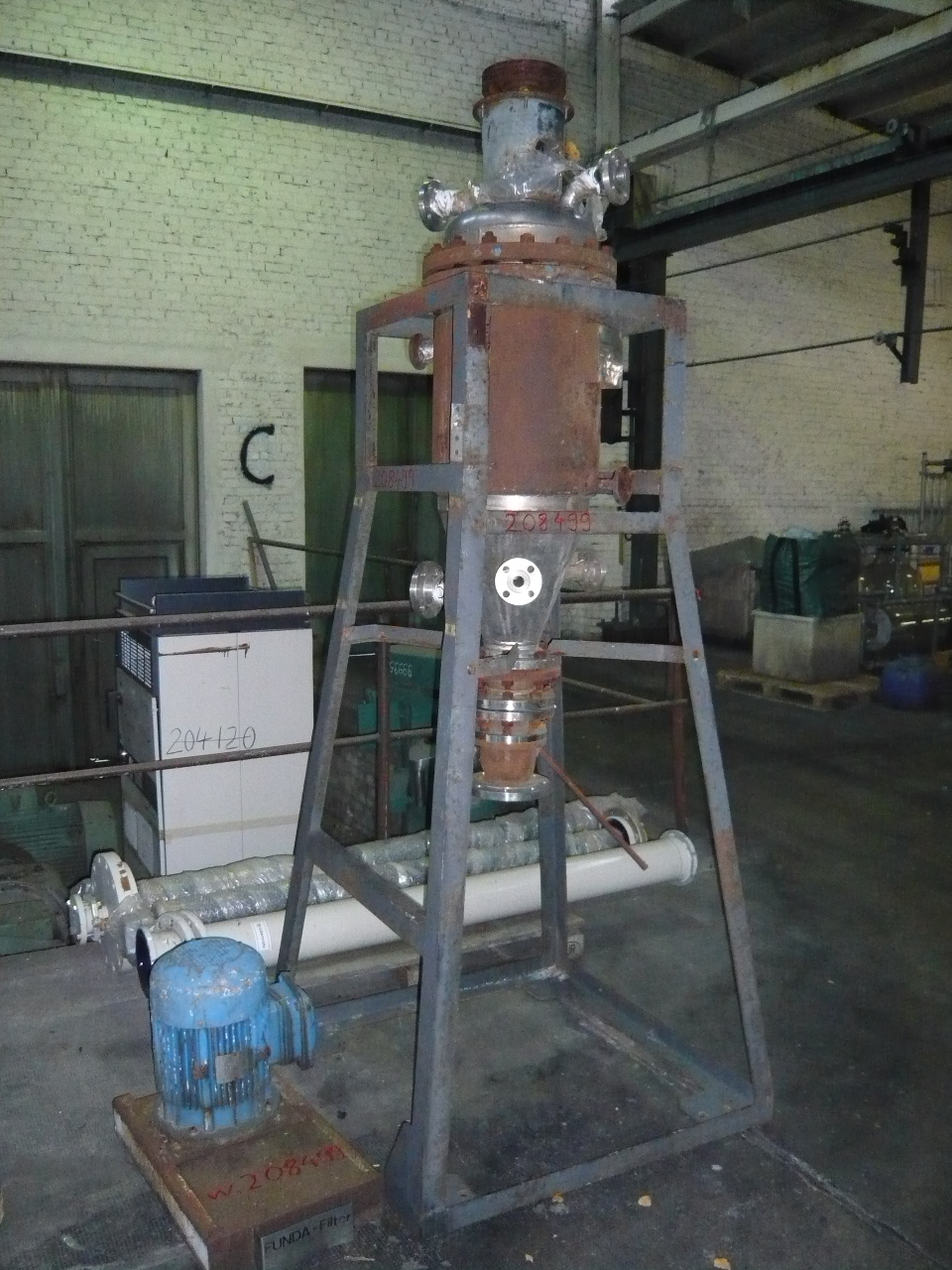  Stainless Steel 304 Pressure Leaf Filter 1 m² (10.8 ft²) For Sale - IPP# 208499