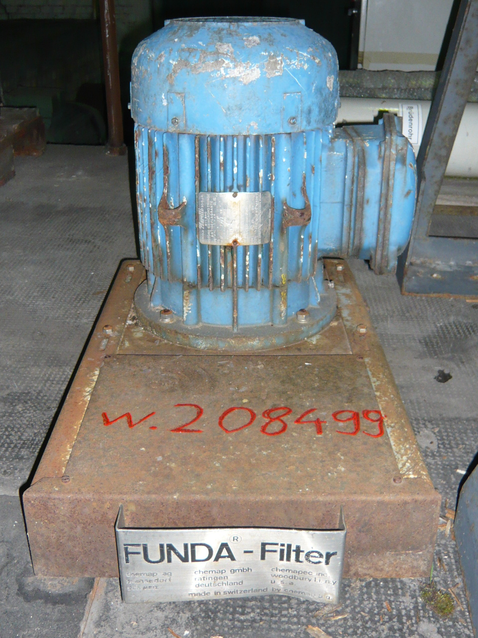  Stainless Steel 304 Pressure Leaf Filter 1 m² (10.8 ft²) For Sale - IPP# 208499