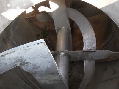 Stainless Steel 321 SCHICHAU-GRIEP DS 160 Mixer-Ribbon & Paddle - IPP# 208406