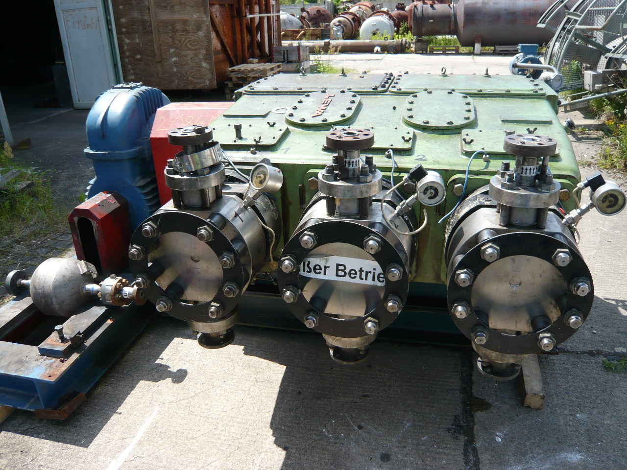  Stainless Steel Austenitic Reciprocating Pump 100 m3/h (440.3 GPM) For Sale - IPP# 208417