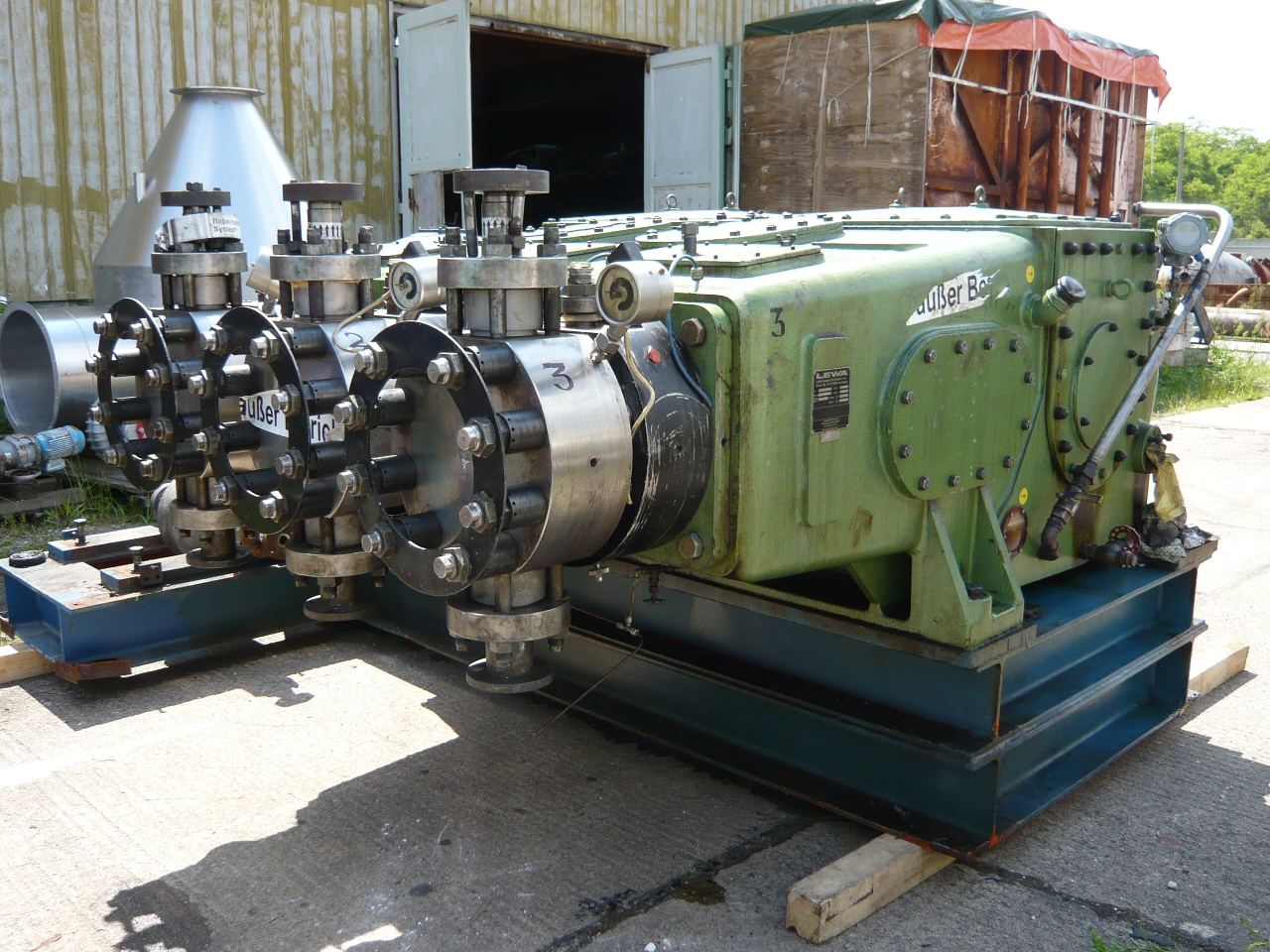  Stainless Steel Austenitic Reciprocating Pump 100 m3/h (440.3 GPM) For Sale - IPP# 208417