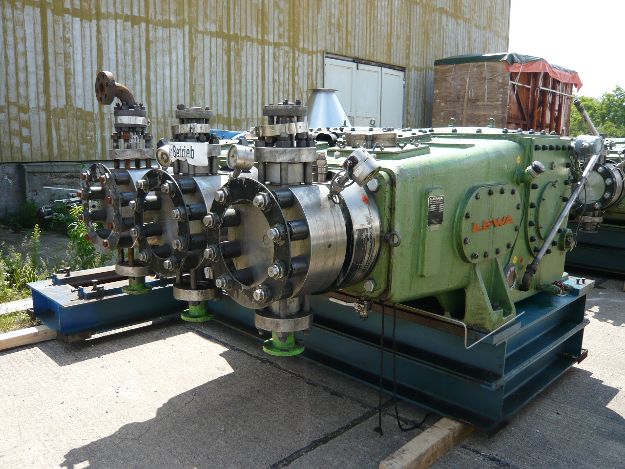  Stainless Steel Austenitic Reciprocating Pump 100 m3/h (440.3 GPM) For Sale - IPP# 208416