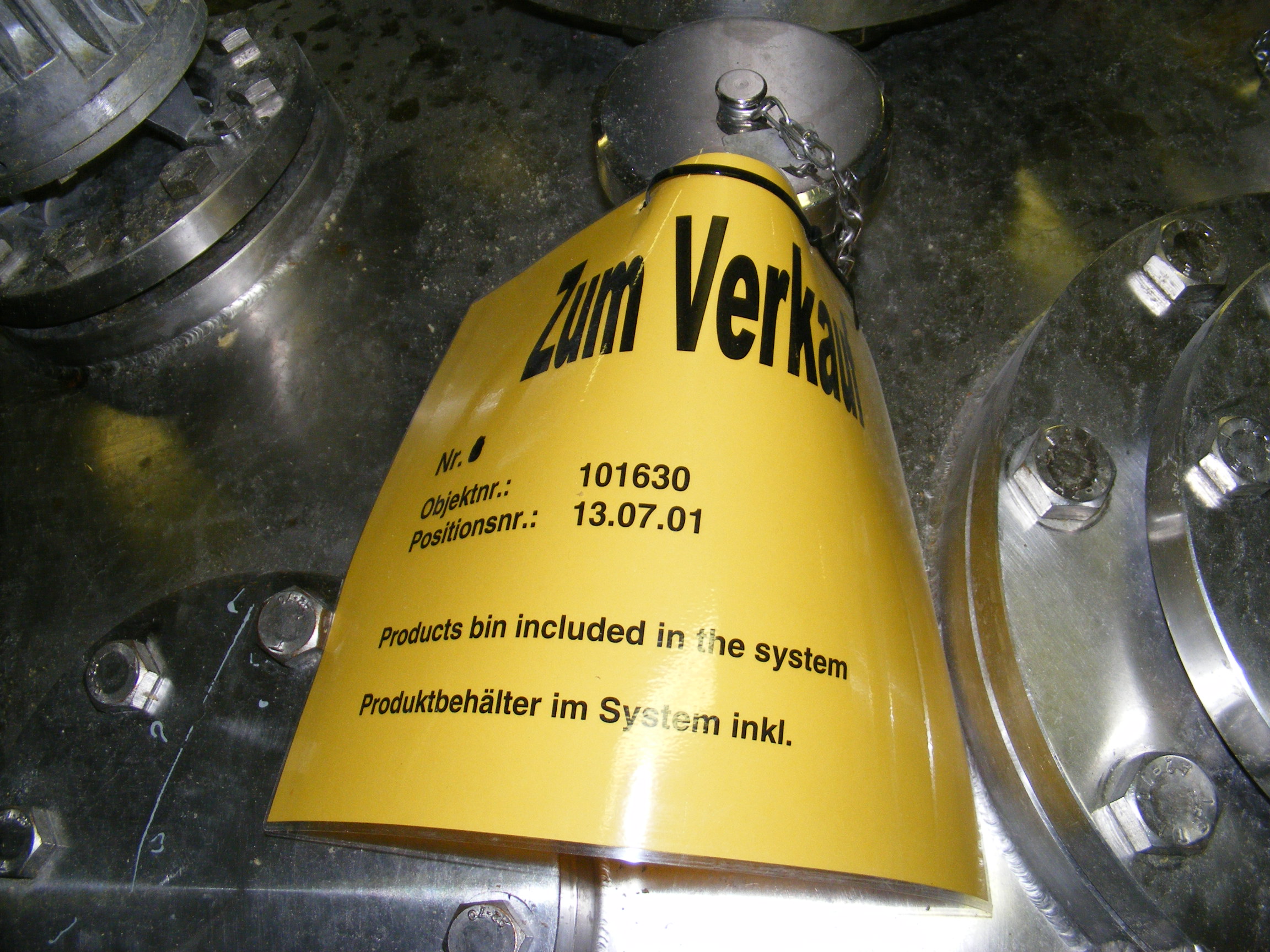   Centrifuge-Basket 1,250 mm (49.2 in) Stainless Steel 316L For Sale - IPP# 208418