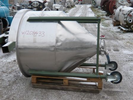   Dryer-Fluid Bed 700 L (184.9 gallons) Stainless Steel 304 For Sale - IPP# 208433