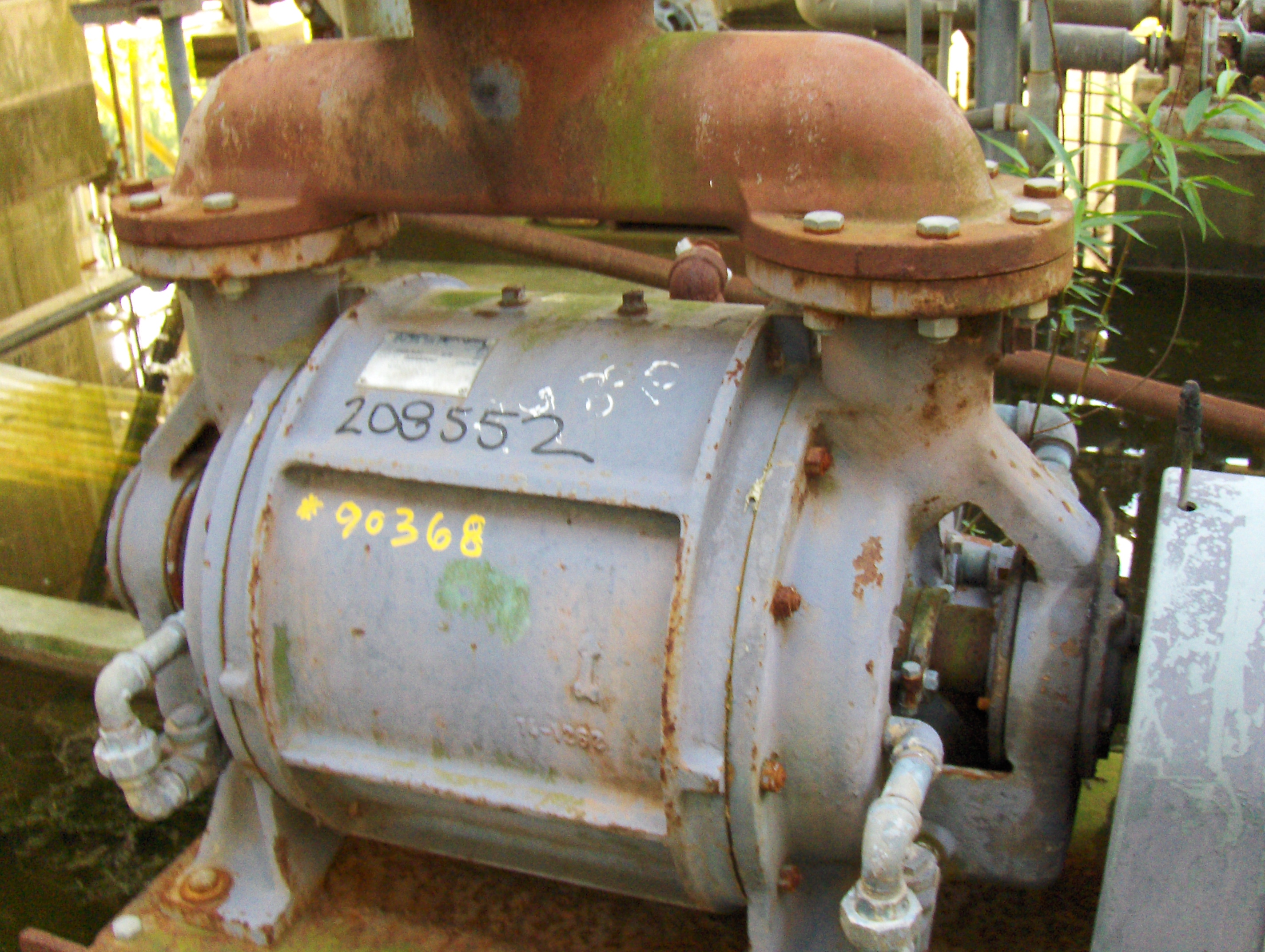   Pump-Vacuum 339.8 m3/h (200 CFM) Carbon Steel For Sale - IPP# 208552