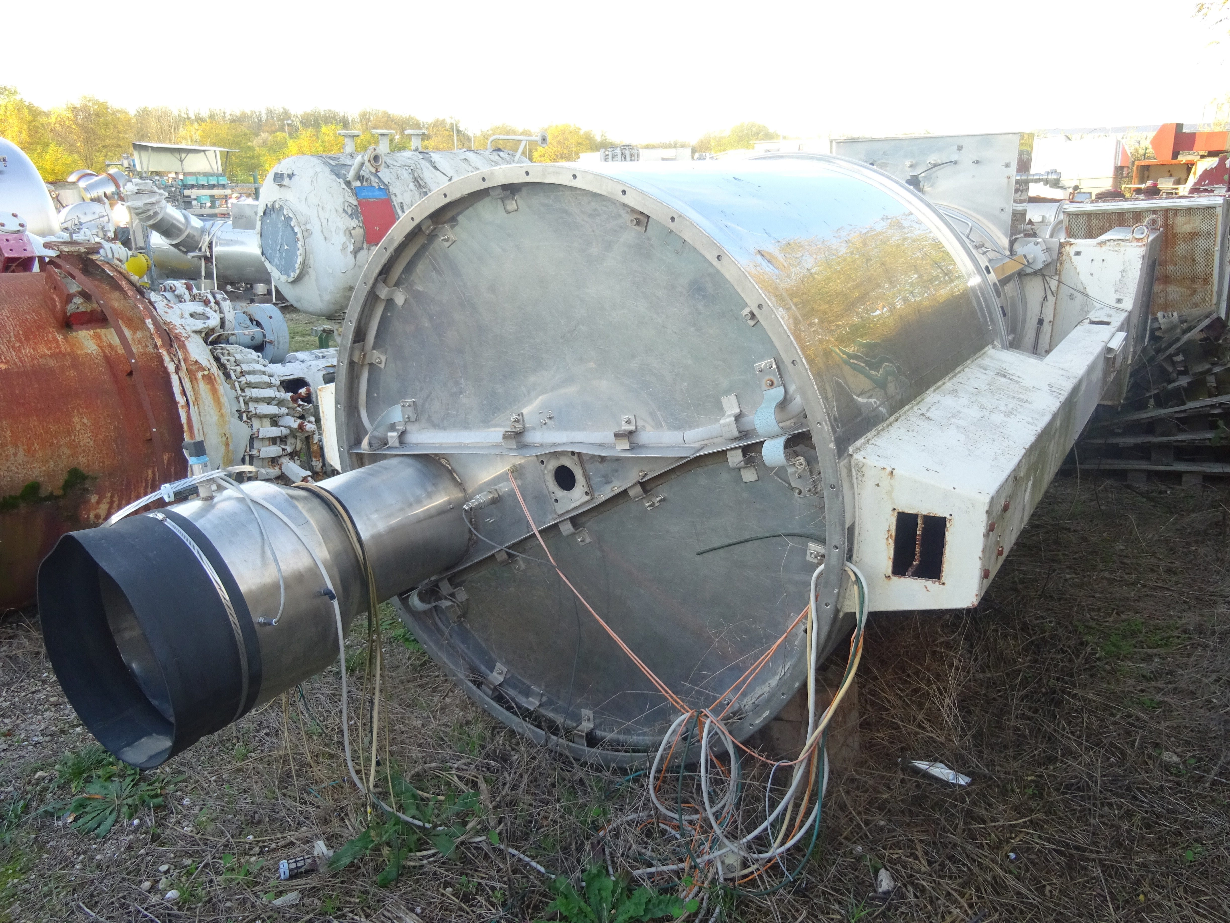  Stainless Steel 304  Dryer-Fluid Bed 600 L (158.5 gallons) For Sale - IPP# 208847