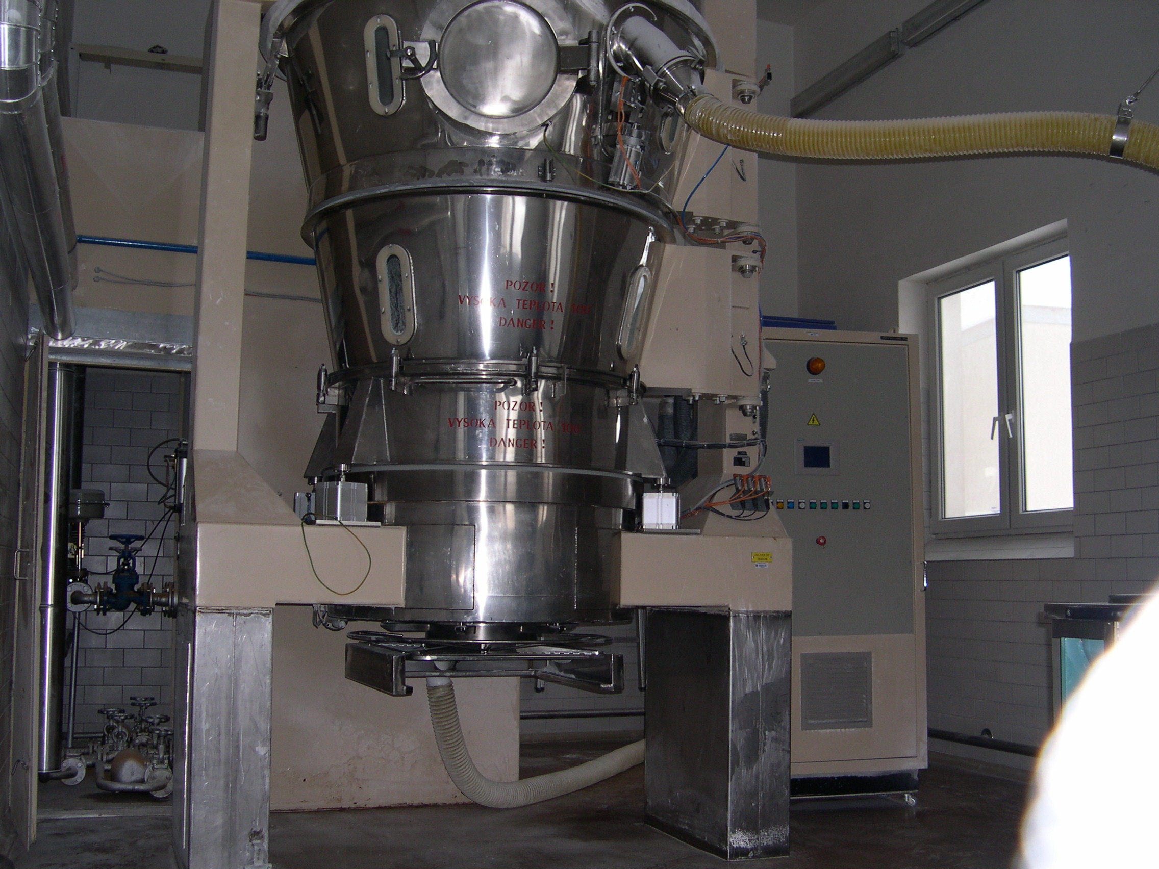  Stainless Steel 304  Dryer-Fluid Bed 600 L (158.5 gallons) For Sale - IPP# 208847