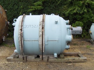Glasslined Pfaudler RA Batch Type Body Only Reactor