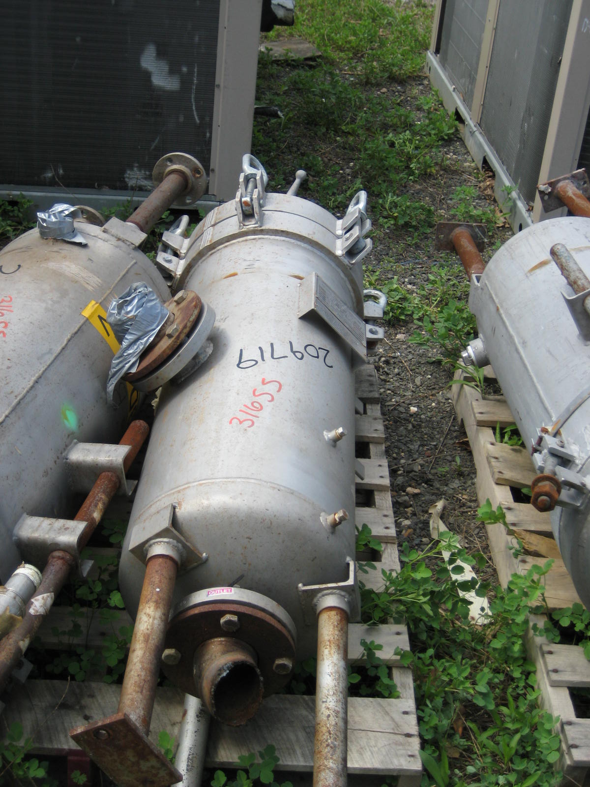  Stainless Steel 316 Basket Filter 1.86 m² (20 ft²) For Sale - IPP# 209719